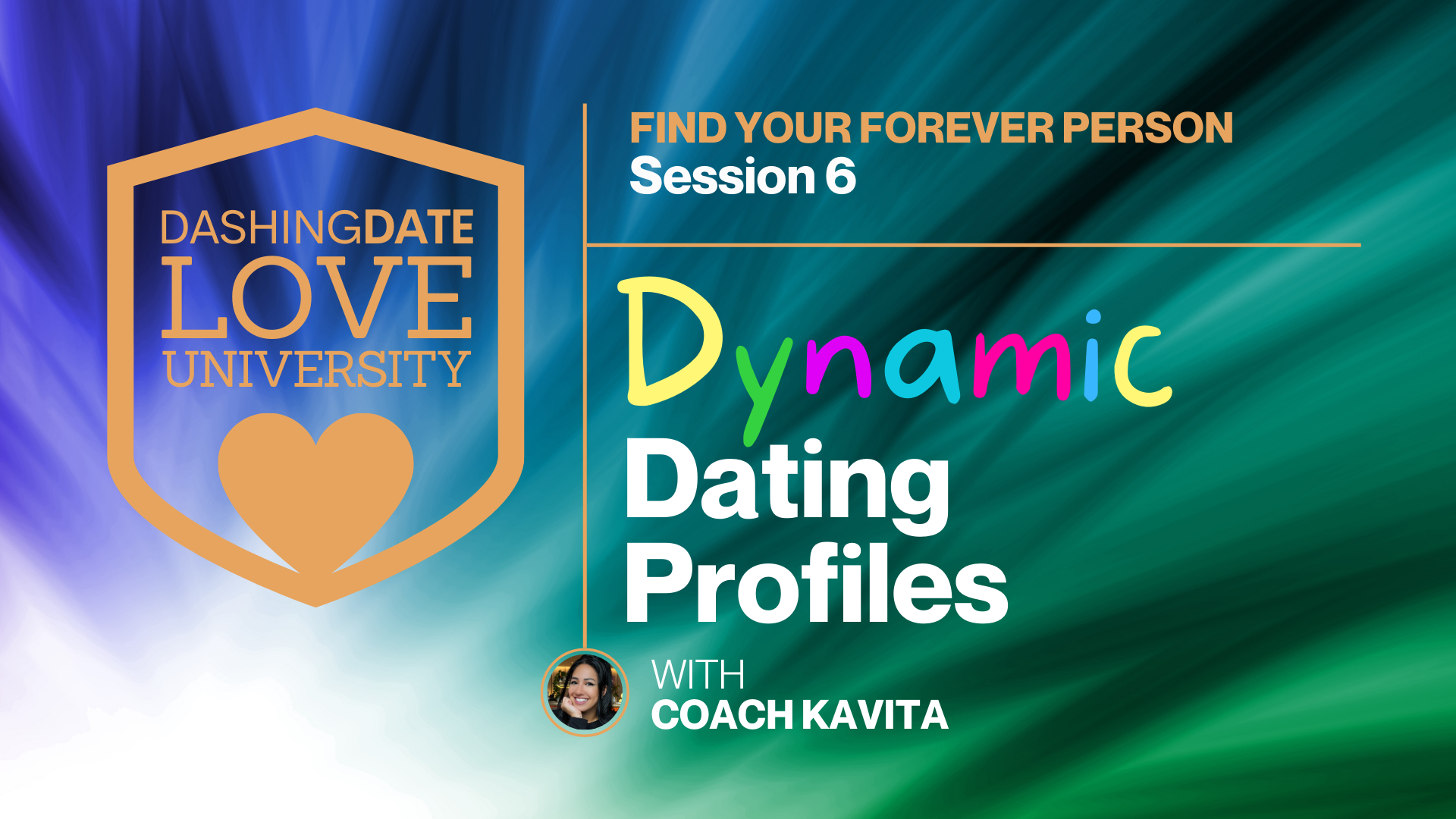 Session 6 Dynamic Dating Profiles